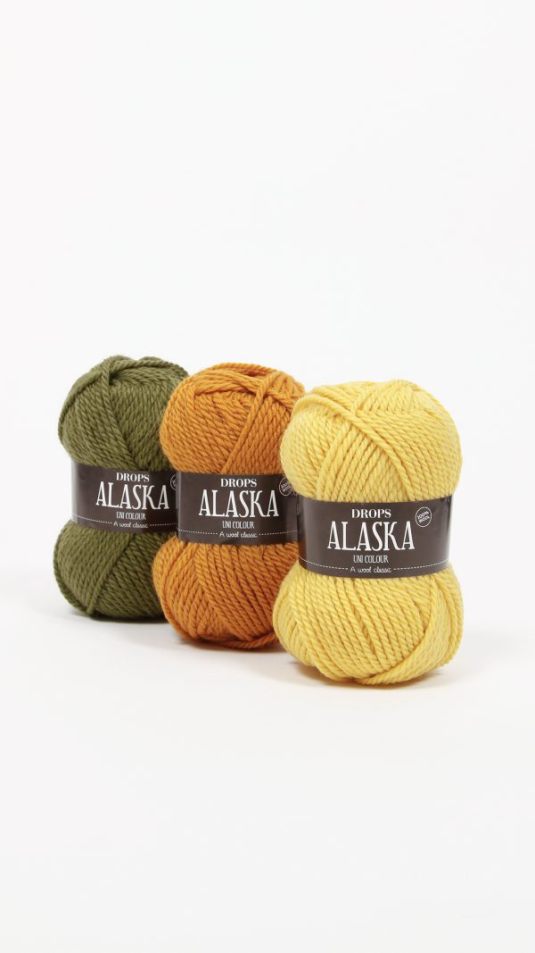 Vilna | Mezgimo siūlai | Wool | Knitting yarn | Шерсть | Пряжа для вязания | Vilna | Adīšanas diegi | DROPS Alaska | siūlai kojinėms
