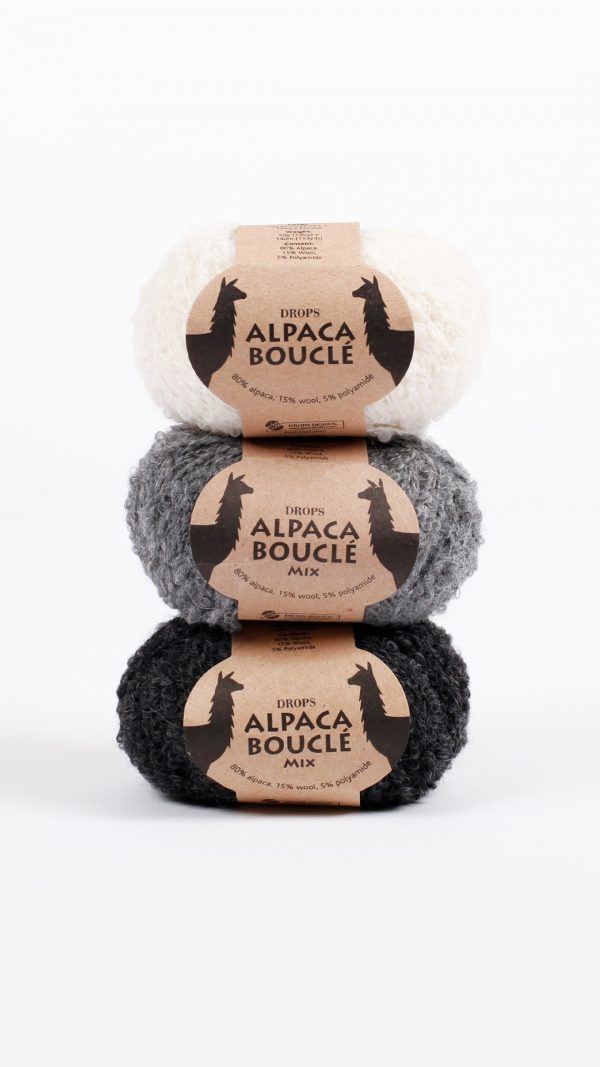 Alpakos vilna | Mezgimo siūlai | Alpaca Knitting yarn | Шерсть | Пряжа для вязания | Vilna | Adīšanas diegi | Drops Alpaca Boucle siūlai