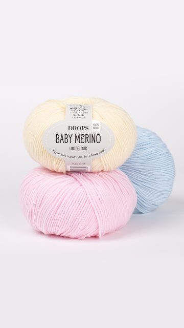 Merino vilna | Mezgimo siūlai | Merino wool | Knitting yarn | мериносовая шерсть | пряжа для вязания | adīšanas dzijas | DROPS Baby merino