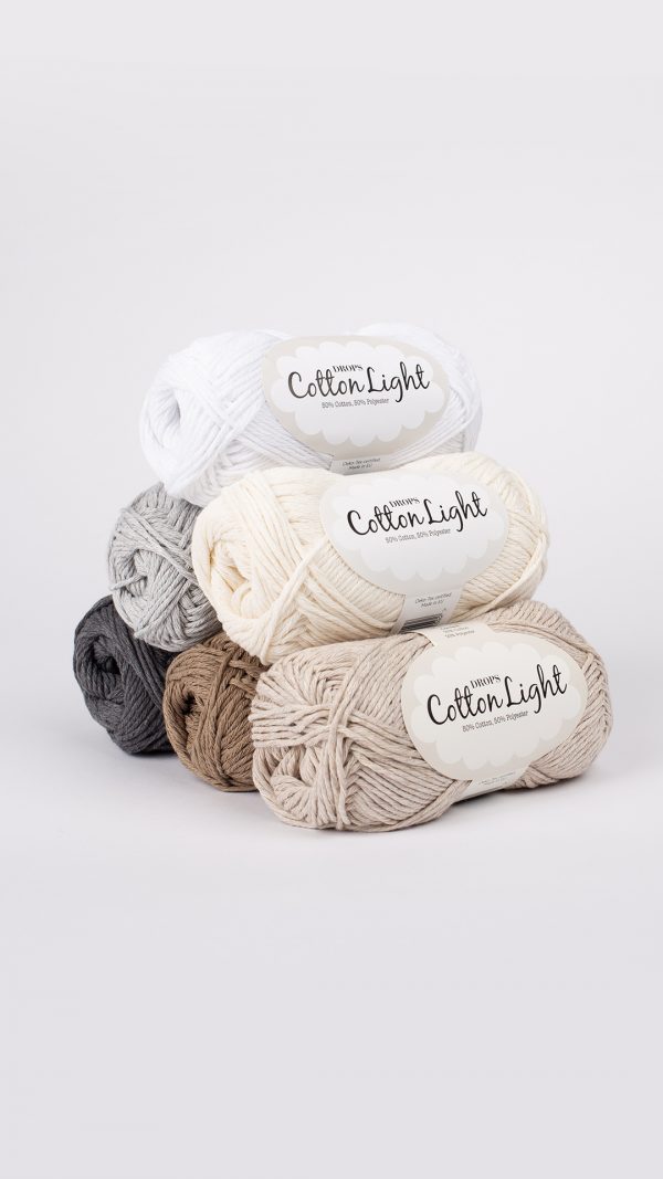 Medvilnė | Mezgimo siūlai | Cotton | Knitting yarn | Xлопок | Пряжа для вязания | Kokvilnā | Adīšanas diegi | DROPS Cotton Light
