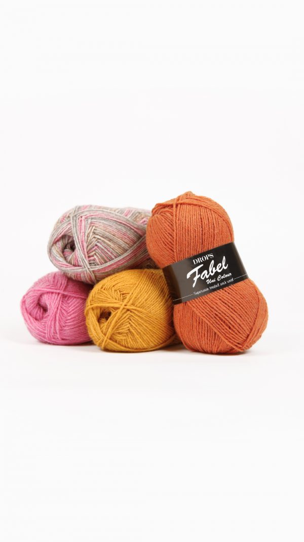Vilna | Mezgimo siūlai | Wool | Knitting yarn | Шерсть | Пряжа для вязания | Vilna | Adīšanas diegi | DROPS Fabel - 75% vilna, 25% poliamidas