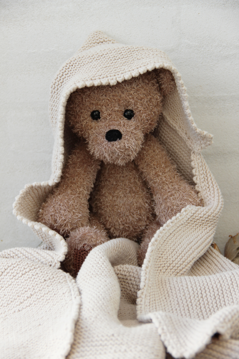 Go handmade nėrimo aprašymas Meškutis & pledukas kūdikiui - Image 2