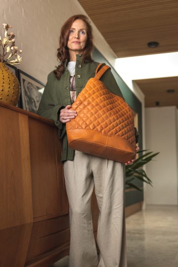Odinė rankinė | Rankinė rankdarbimas | Handmade leather bag | кожаная сумка ручной работы для вязания | Ar rokām darināta ādas soma adīšanai | muud Betsy XL