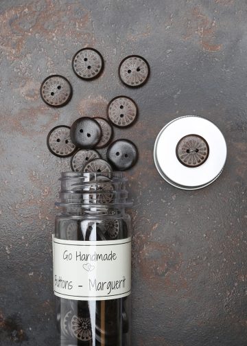Medinės sagos | Wooden buttons | Деревянные пуговицы | пуговицы | Koka pogas | Pogas | Go Handmade Marguerit wooden buttons