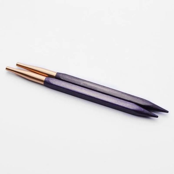 J’adore cubics mediniai virbalai keičiamu valu (13 cm) | J’adore Cubics Interchangeable Circular Needles | KnitPro J’adore cubics