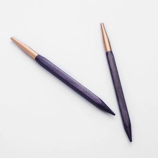 J’adore cubics mediniai virbalai keičiamu valu (13 cm) | J’adore Cubics Interchangeable Circular Needles | KnitPro J’adore cubics