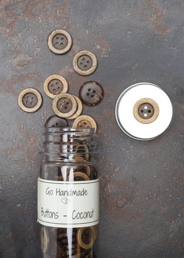 Sagos iš kokoso | Coconut Buttons | Кокосовые пуговицы | пуговицы | Kokosriekstu pogas | Pogas | Go Handmade Coconut Classic buttons