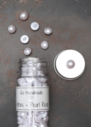 Sagos perliukai | Pearl Buttons | Перламутровые пуговицы | пуговицы | Pērļu pogas | Pogas | Go Handmade Pearl buttons, half round 11 mm