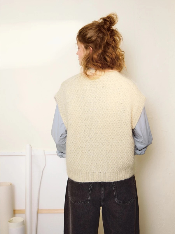 Mezgimo aprašymas | Mezgimo idėjos | Knitting Ideas | Knitting patterns | Идеи вязания | Adīšanas idejas | Harper vest | 2502 DIY | Nr. 5 | Sandnes Garn