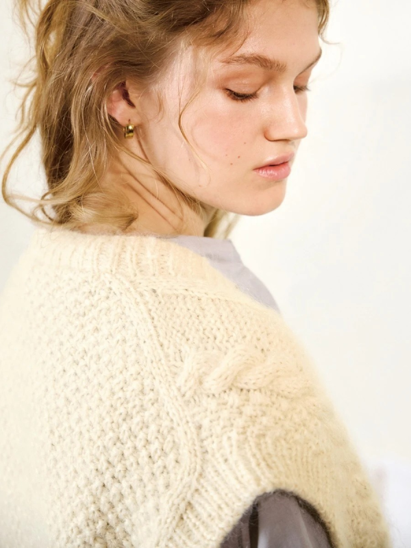 Mezgimo aprašymas | Mezgimo idėjos | Knitting Ideas | Knitting patterns | Идеи вязания | Adīšanas idejas | Harper vest | 2502 DIY | Nr. 5 | Sandnes Garn