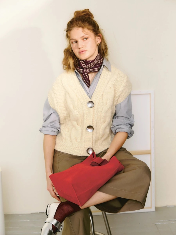 Mezgimo aprašymas | Mezgimo idėjos | Knitting Ideas | Knitting patterns | Идеи вязания | Adīšanas idejas | Harper vest | 2502 DIY | Nr. 5 | Sandnes Garn